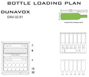 Винный шкаф Dunavox DAV-32.81DB.TO фото 4 в Екатеринбурге