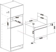 Встраиваемая микроволновая печь Korting KMI 830 GNBX фото 3 в Екатеринбурге