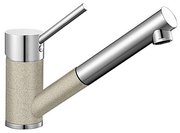 Смеситель Blanco Antas-S chrome/Silgranit песочный фото 2 в Екатеринбурге