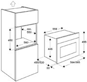 Духовой шкаф с паром Bertazzoni F457HERVTAX фото 4 в Екатеринбурге