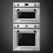 Духовой шкаф комбинированный с микроволновой печью Smeg SF4920MCX1 фото 2 в Екатеринбурге