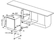 Встраиваемая посудомоечная машина Bertazzoni DW60BIT фото 4 в Екатеринбурге
