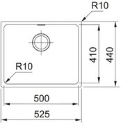 Мойка Franke Sirius SID 110-50 сахара фото 2 в Екатеринбурге