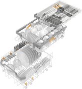 Встраиваемая посудомоечная машина Miele G 5990 SCVi SL фото 3 в Екатеринбурге