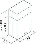 Вытяжка Falmec Altair Isola top 60 ix (1000) ECP фото 3 в Екатеринбурге