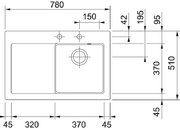 Мойка Franke Mythos MTK 611-78 ваниль фото 2 в Екатеринбурге