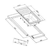Мойка Smeg LV95F-3 фото 3 в Екатеринбурге