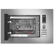 Встраиваемая микроволновая печь Maunfeld JBMO820GS01 фото 2 в Екатеринбурге