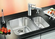 Мойка Бланко Ypsilon 550-U чаша слева, клапан-автомат нержавеющая сталь фото 2 в Екатеринбурге Мойка Blanco Ypsilon 550-U чаша слева, клапан-автомат нержавеющая сталь фото 2 в Екатеринбурге