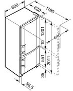 Холодильник Liebherr CBP 3613 Comfort BioFresh фото 3 в Екатеринбурге