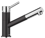 Смеситель Blanco Kano-S 526174 Silgranit черный Смеситель Blanco Kano-S 526174 Silgranit черный