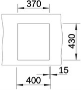 Мойка BLANCO CLARON 340-IF нержавеющая сталь Durinox фото 4 в Екатеринбурге Мойка BLANCO CLARON 340-IF нержавеющая сталь Durinox фото 4 в Екатеринбурге