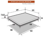Газовая варочная панель Brandt BPG6414B фото 4 в Екатеринбурге