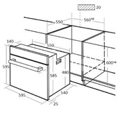 Духовой шкаф Kuppersberg HFZ 690 W фото 2 в Екатеринбурге