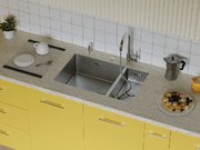 Мойка Omoikiri TAKI 69-2-U/IF SIDE IN-R фото 2 в Екатеринбурге