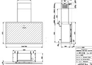 Вытяжка Faber GLAM FIT 80 WH фото 4 в Екатеринбурге