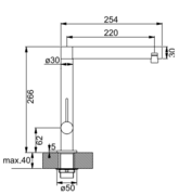 Смеситель Franke Esprit оптика нержавеющей стали фото 3 в Екатеринбурге