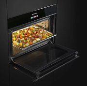 Духовой шкаф комбинированный с пароваркой Smeg SF4604VCNX1 фото 3 в Екатеринбурге