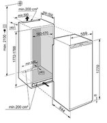 Встраиваемый холодильник Liebherr IKB 3554 Premium фото 4 в Екатеринбурге