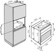 Духовой шкаф Miele H6360BP EDST/CLST фото 3 в Екатеринбурге
