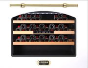 Встраиваемый винный шкаф Lofra ZBRBP24M/O CANTINA 24 PERLA OTTONE фото