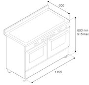 Варочный центр Bertazzoni HER120 6G MFE D CRT фото 4 в Екатеринбурге