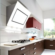 Вытяжка Falmec Quasar 90 Vetro (800) STEC white фото 3 в Екатеринбурге