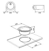 Мойка Smeg LS50AV фото 2 в Екатеринбурге