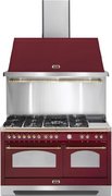 Вытяжка Lofra DOLCEVITA 150 RED BURGUNDY & BRASS фото 4 в Екатеринбурге