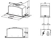 Встраиваемая вытяжка Bertazzoni KIN52MOD1XC фото 2 в Екатеринбурге