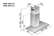 Вытяжка Korting KHC 9973 X фото 3 в Екатеринбурге