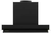 Встраиваемая вытяжка KRONA Изида 600 черное закаленное стекло (Isida 600 black SGC) фото 2 в Екатеринбурге