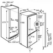 Встраиваемый холодильник Kuppersbusch FKG 8500.2i фото 2 в Екатеринбурге