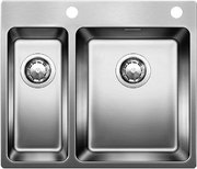 Мойка Бланко Andano 340/180-IF/A чаша справа, клапан-автомат нержавеющая сталь фото в Екатеринбурге Мойка Blanco Andano 340/180-IF/A чаша справа, клапан-автомат нержавеющая сталь фото в Екатеринбурге