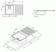 Мойка Smeg LTS901S-2 фото 2 в Екатеринбурге