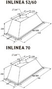 Встраиваемая вытяжка Kuppersberg INLINEA 70 CX фото 4 в Екатеринбурге