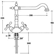 Смеситель Smeg ME4CR фото 2 в Екатеринбурге
