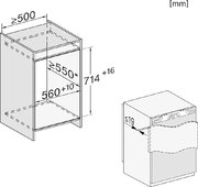 Встраиваемый морозильник Miele FNS 7040 C фото 3 в Екатеринбурге