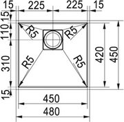 Мойка Franke PKX 110-45/42 фото 3 в Екатеринбурге