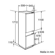 Холодильно-морозильная комбинация Neff K8341X0 фото 2 в Екатеринбурге