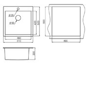 Мойка Graude QSS 50.0 серый фото 3 в Екатеринбурге