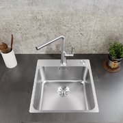 Мойка BLANCO SOLIS 400-IF/A нержавеющая сталь, клапан-автомат фото 2 в Екатеринбурге Мойка BLANCO SOLIS 400-IF/A нержавеющая сталь, клапан-автомат фото 2 в Екатеринбурге