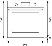 Духовой шкаф Bertazzoni F609HEREKTND фото 4 в Екатеринбурге