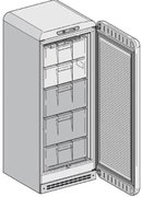 Холодильник Smeg CVB20RP фото 4 в Екатеринбурге