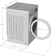Стиральная машина Korting KWM 60DM1201 фото 3 в Екатеринбурге