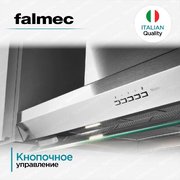 Встраиваемая вытяжка Falmec VIRGOLA TOUCH NRS 90 фото 4 в Екатеринбурге