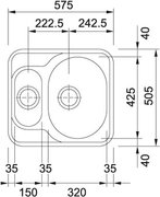 Мойка Franke MON 660 фото 2 в Екатеринбурге