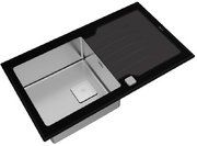 Врезная раковина Тека Diamond RS15 1B 1D 86 BLACK фото 3 в Екатеринбурге Врезная раковина Teka Diamond RS15 1B 1D 86 BLACK фото 3 в Екатеринбурге