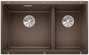 Мойка Бланко SUBLINE 430/270-U с отводной арматурой InFino® кофе фото в Екатеринбурге Мойка Blanco SUBLINE 430/270-U с отводной арматурой InFino® кофе фото в Екатеринбурге