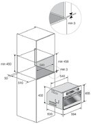 Духовой шкаф Fulgor Milano FCSO 4511 TM X фото 4 в Екатеринбурге